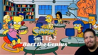 The Simpsons | Season 1 Episode 2 | Bart the Genius | Reaction