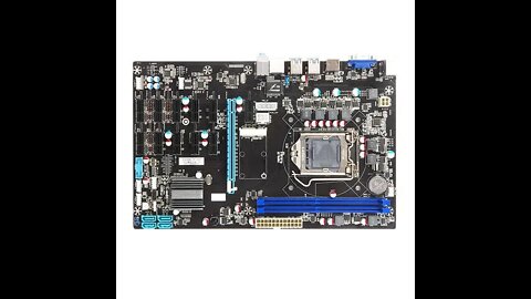 Mining Motherboard B250 12 PCI Slots for $72