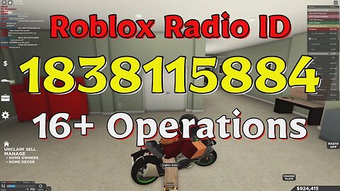 Operations Roblox Radio Codes/IDs
