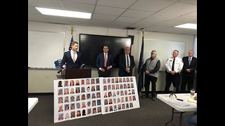 Officials hold news conference about drug bust in Richland County