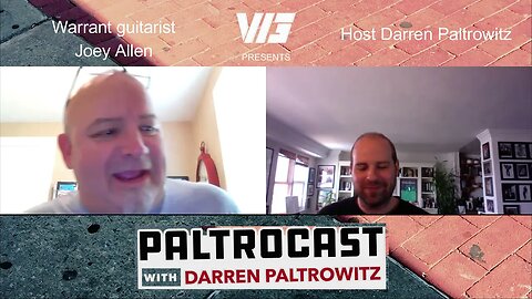 Warrant's Joey Allen interview with Darren Paltrowitz