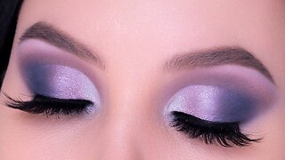 Purple Glam Eye Makeup Tutorial Using ONLY Affordable Makeup!