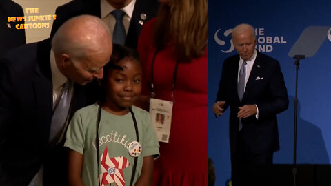 Even when he doesn't know where to go, Biden always ends up where he likes to be the most.