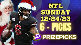 PRIZEPICKS | BEST PICKS WEEK 16 #NFL SUNDAY | 12/24/23 | PROP BETS | #BESTBETS | #FOOTBALL | TODAY