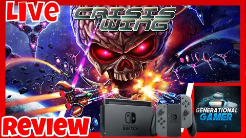 Crisis Wing By eastasiasoft For Nintendo Switch - A Modern Day Truxton (Live Review)