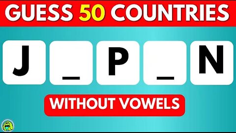 🌍 Guess the Country Challenge: No Vowels Edition!