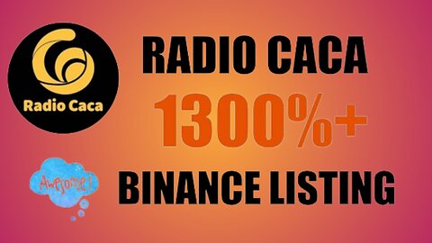 ☺️New Update💯Radio Caca (($RACA)) Coin Binance Listing News