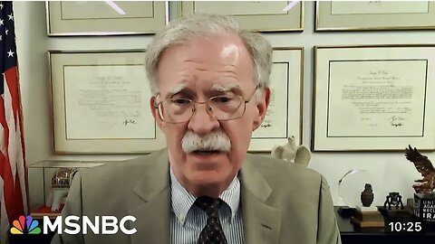 ‘A conspiracy theory’: John Bolton on GOP claims of DOJ bias