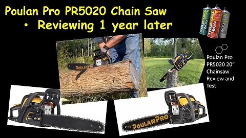 Poulan Pro PR5020 Review and Demo [1 year later]