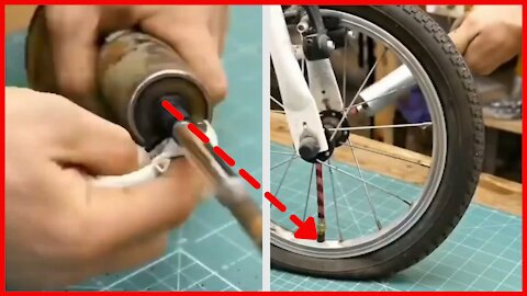 Filling the Bicycle Tire