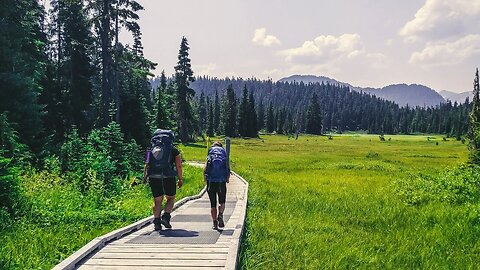 Backpacking Raven Lodge to Forbidden Plateau 30 km | Strathcona, Vancouver Island, BC, Canada