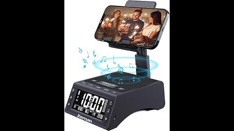 JTEMAN Gifts for Men Women,Cell Phone Stand with Wireless Bluetooth