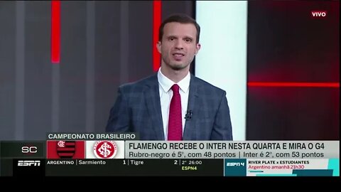 SPORTSCENTER 04/10/22 ESPN BRASIL AO VIVO/NOTICIAS SOBRE FUTEBOL | FLAMENGO, PALMEIRAS E CORINTHIANS