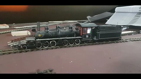 test run Bachman 2-6-6-2 articulated steam engine