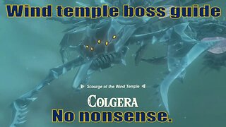 Colgera - Wind Temple Boss guide | Zelda TOTK