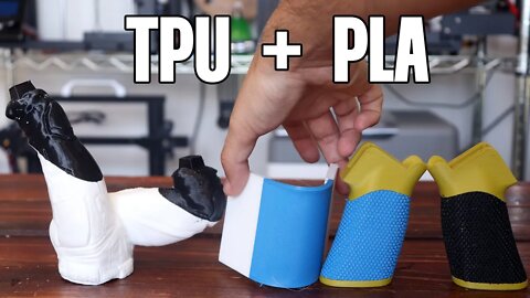 Combining PLA and TPU in 3D Printing