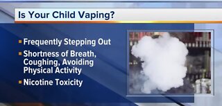 How do you know your child is vaping?