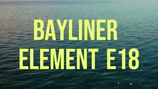 2023 Bayliner Element E18