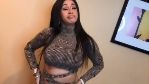 Cardi B CLAPS BACK at Instagram Fat Shamer Over Her Weight Gain