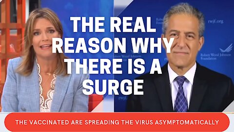 The vaccinated are the REASON FOR THE SURGE!