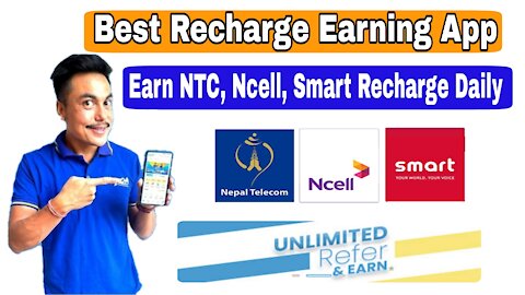 Free Recharge Earning App in Nepal