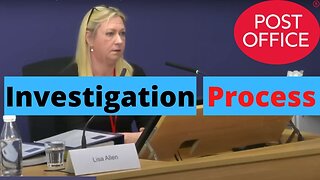 Post Office Investigator - Horizon ALONE was INSUFFICIENT Evidence