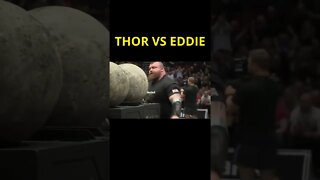 HAFTHOR BJORNSSON VS EDDIE HALL. Que saudade! #Shorts