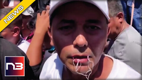Desperate Migrants Invent GRUESOME Protest To Force Mexican Govt’s. Hand