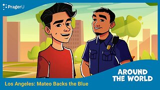 Los Angeles: Mateo Backs the Blue