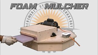 Build A DIY Styrofoam Mulcher