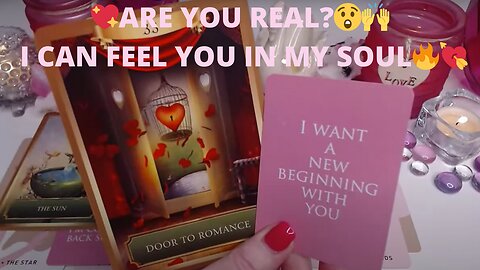 💖ARE YOU REAL?😲🙌 I CAN FEEL YOU IN MY SOUL🔥💘 LOVE TAROT COLLECTIVE READING ✨