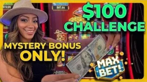 Dancing Drums Slot Machine Challenge: Only Mystery Bonuses with $100! 🥁 Do I Win Big?