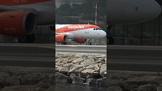 easyJet Taxi at Gibraltar #shorts