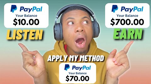 Earn $700 Just By Listening To Music! (Make Money Online For Free)