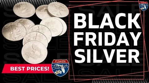 Black Friday Silver Haul! 25 Ounces of Silver Bullion Coins w/Florida Stacker