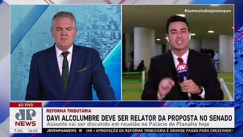 Davi Alcolumbre deve ser o relator da reforma tributária no Senado I PRÓS E CONTRAS