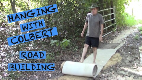HANGING WITH COLBERT - ROAD BUILDING