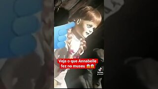 VEJA O QUE ANNABELLE FEZ 😱 #shorts #sobrenatural