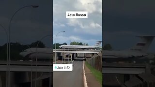 Avião Russo raro ligado ao seu Ministério da Defesa pousou em Brasília