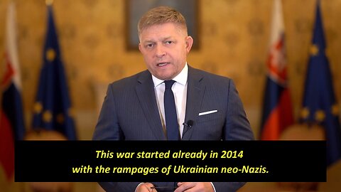 Slovak PM Robert Fico shared his concerns regarding the war in Ukraine