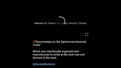 Documentary: Origin of Opiod Crisis