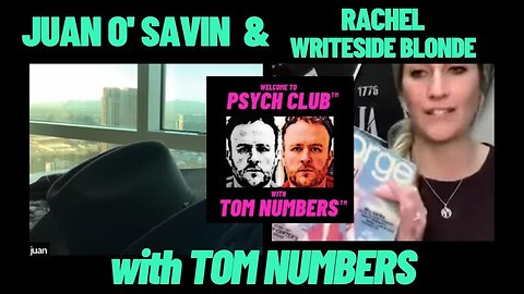 JUAN O SAVIN - Tom NUMBERS & Rachel Writeside Blonde 12/10/23