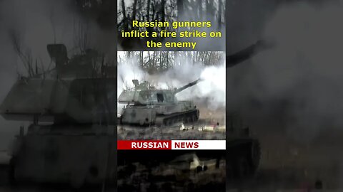 Russian gunners strike at the enemy | Russia, Ukraine