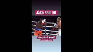Jake Paul Epic Knockout