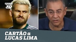 Flavio se REVOLTA com CARTÃO a LUCAS LIMA contra SANTOS!