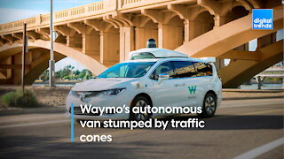 Waymo Autonomous Van Struggles