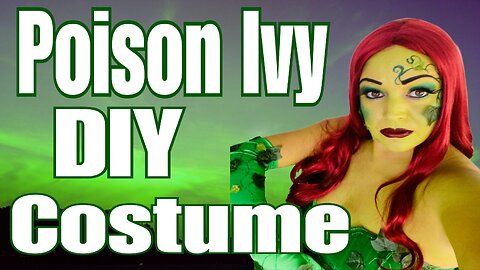 Poison Ivy costume and make up tutorial. This is Cal O'Ween!