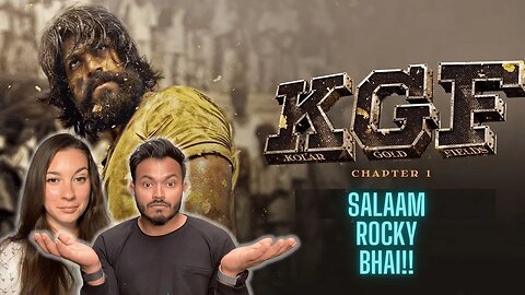 SALAM ROCKY BHAI || KGF: CHAPTER 1 TRAILER Reaction Part 1 REACTION BY KSU AND UD!!
