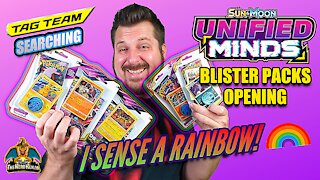 Unified Minds Blister Packs | Tag Team Searching | Pokemon Cards Opening