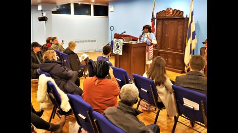 Barbara from Harlem speaks at QVGOP New Year's Meeting!